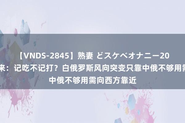 【VNDS-2845】熟妻 どスケベオナニー20連発！！ 回来：记吃不记打？白俄罗斯风向突变只靠中俄不够用需向西方靠近